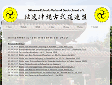 Tablet Screenshot of okinawa-kobudo.de